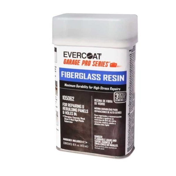 Garage Pro Series Fiberglass Resin 16 oz, Evercoat, Mfr#: 105062