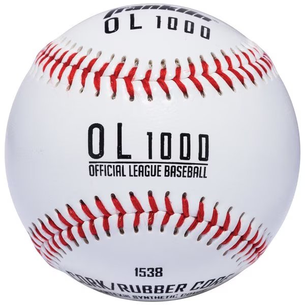 Official League White Synthetic Baseball, Franklin Sports, Mfr#: 1538D12