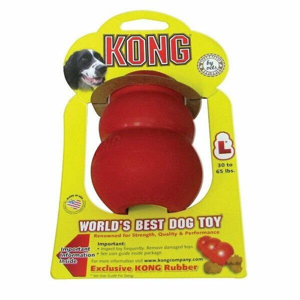 TOY DOG ORGNL LGEKONG, Kong, Mfr#: KO-T1