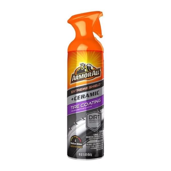 Armor All Extreme Shield + Ceramic Tire Coating 16 oz, Energizer, Mfr#: 19401