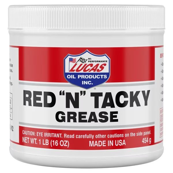 Products Red ""N"" Tacky Red Lithium Grease 16 oz, Lucas Oil, Mfr#: 10574