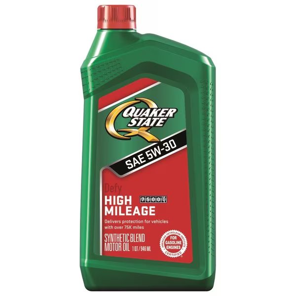 Defy 5W-30 Gasoline Synthetic Blend Motor Oil 1 qt, Quaker State, Mfr#: 550043276