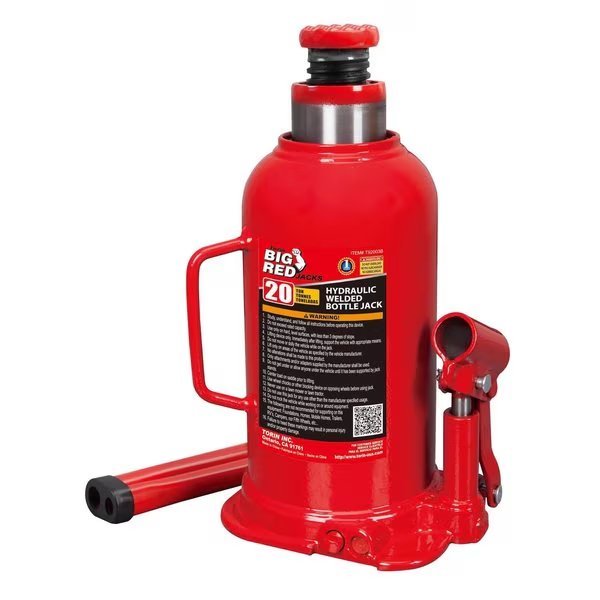 Torin  Hydraulic 40000 lb Automotive Bottle Jack, Big Red, Mfr#: T92003B