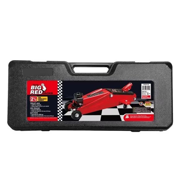 Torin  Hydraulic 5000 lb Automotive Trolley Jack, Big Red, Mfr#: T825013S