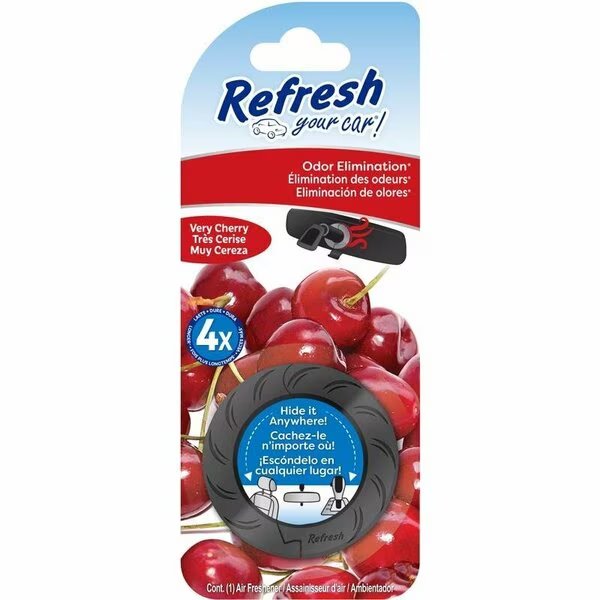 AUTO AIR FRESHENER VERY CHERRY, Refresh Your Car, Mfr#: RDR206-1AME