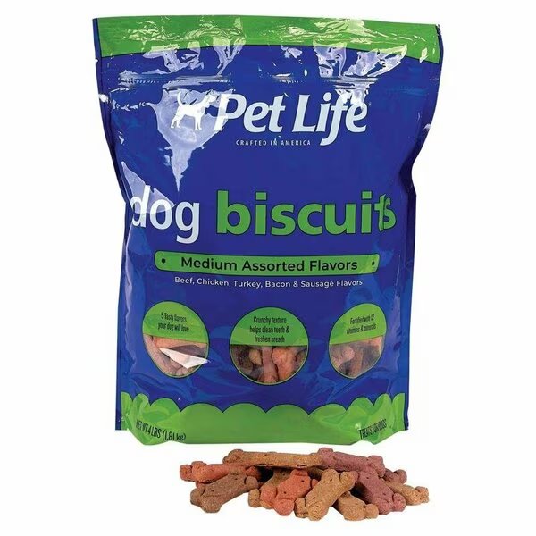 BISCUIT DOGS ASST 4LB, Pet Life, Mfr#: ZX2801 04 10