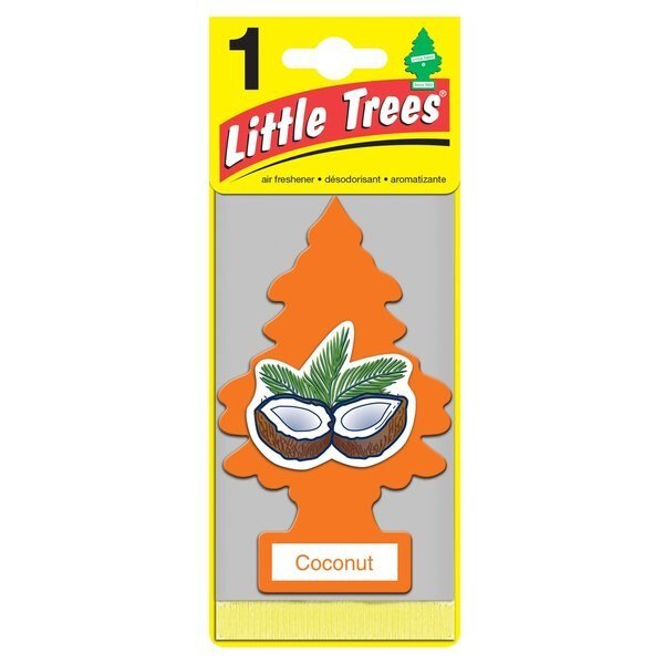 Orange Car Air Freshener, Little Trees, Mfr#: U1P-10317