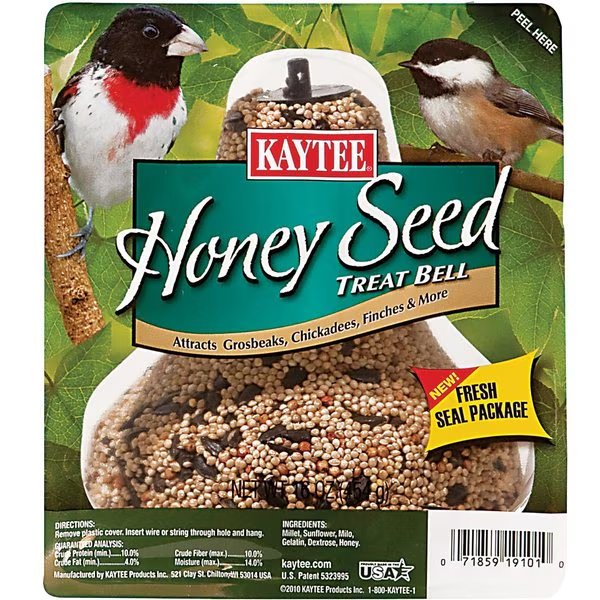 Honey Seed Wild Bird Sunflower Seed Bell 1 lb, Kaytee Products, Mfr#: 100063940