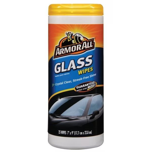 Auto Glass Cleaner Wipes 30 ct, Armor All, Mfr#: 17501C