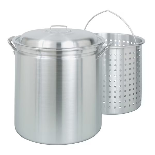 Fryer/Stmr W/Lid&Bskt60Q, Bayou Classic, Mfr#: 4060