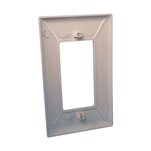 Plate Wall Snapon Rv Ivr, Us Hardware, Mfr#: E-104C