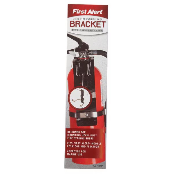 Fire Ext Bracket 5 Lb, First Alert, Mfr#: BRACKET5