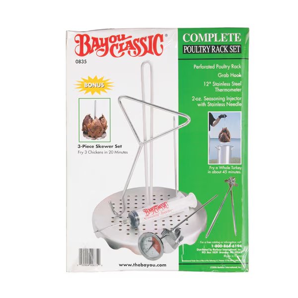 Turkey Frying Rack Set, Barbour, Mfr#: 0835
