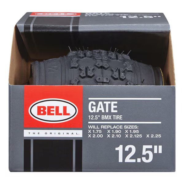 BIKE BMX TIRE 12.5"" BLK, Bell Sports, Mfr#: 7091029