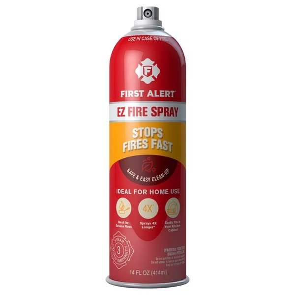Tundra 0.88 lb Fire Extinguisher For Household OSHA Agency Approval, First Alert, Mfr#: AF400