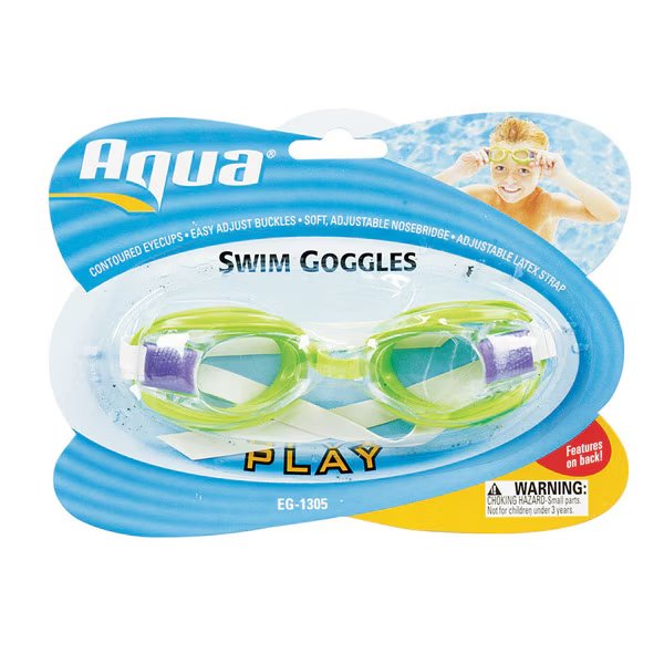 Junior Swim Goggles, Aqua Leisure, Mfr#: AQG13684A