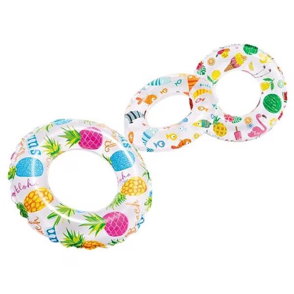 Assorted Vinyl Inflatable Floating Tube, Intex, Mfr#: 59230EP