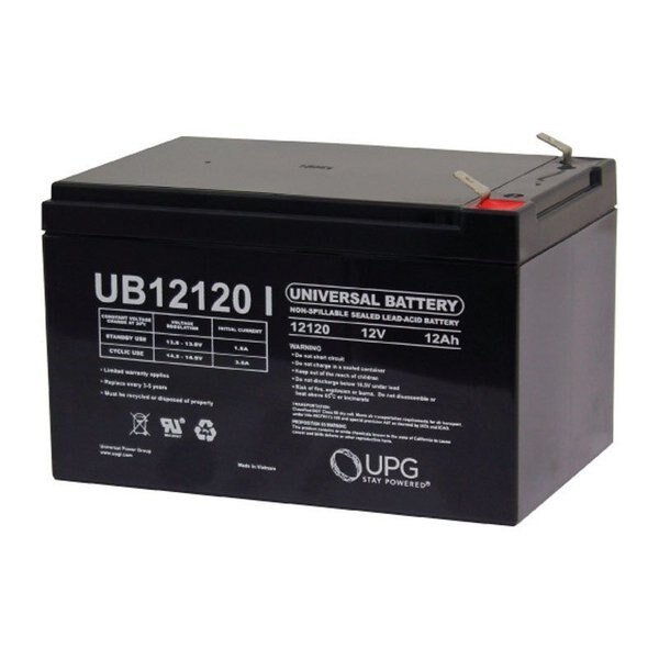 U12120 12  Lead Acid Battery, Upg, Mfr#: 86448