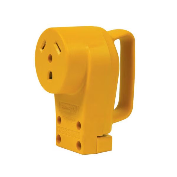 Fem Recptcle Plug 30Amp, Powergrip, Mfr#: 55343