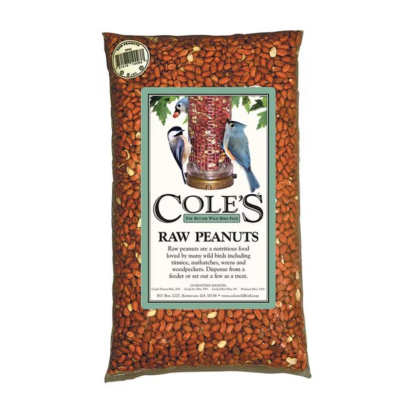 Raw Peanut Bird Food 5Lb, Coles, Mfr#: RP05