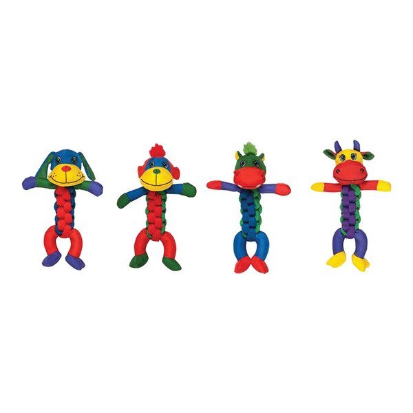 Braid Body Dog Toy Asst, Chompers, Mfr#: WB11657M-9