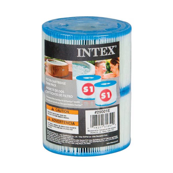SPA FILTER CARTRIDGE 2PK, Intex Recreation, Mfr#: 29001E