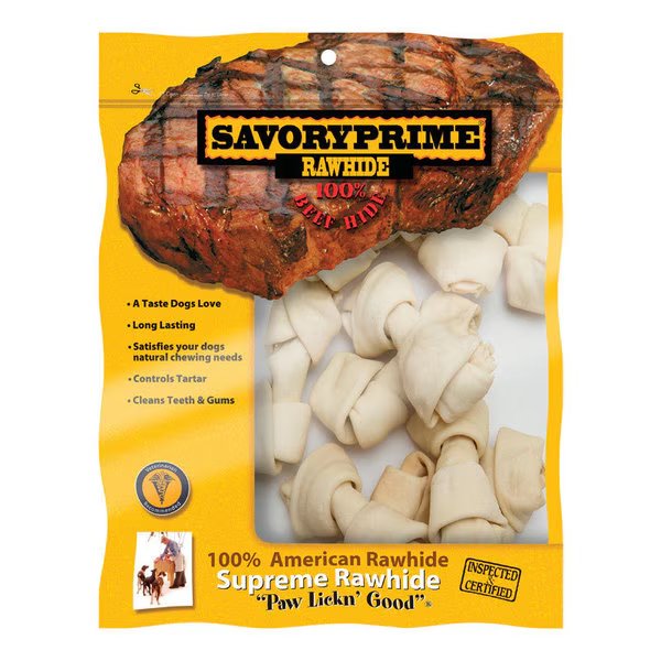 MINI BONE 2-3""WHT10PK, Savory Prime, Mfr#: 901