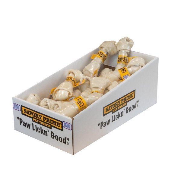 Small Adult Knotted Bone Natural 6-7 in. L, Savory Prime, Mfr#: 908
