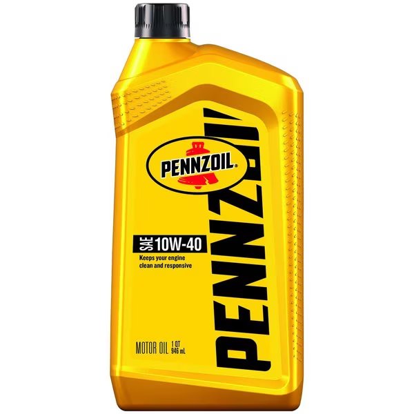 10W-40 4-Cycle Conventional Motor Oil 1 qt, Pennzoil, Mfr#: 550035160