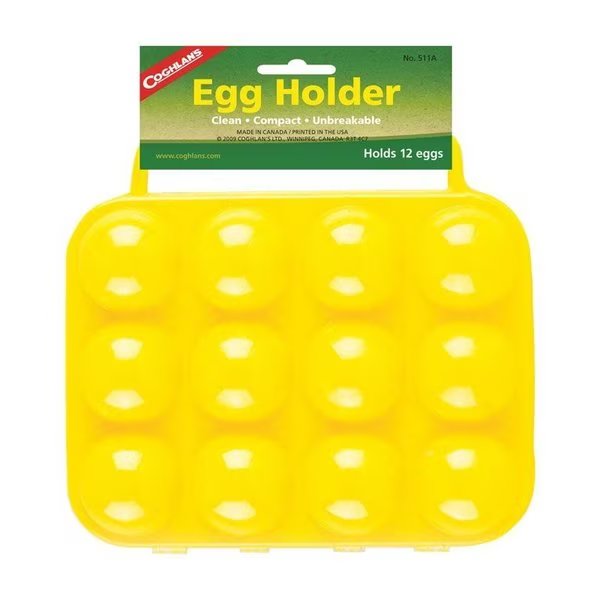 Yellow Egg Carrier 1 pk, Coghlans, Mfr#: 511A