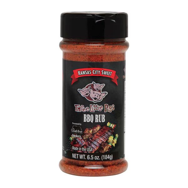 Tlp Kc Sweet Rub 6.5Oz, Three Little Pigs, Mfr#: OW85160