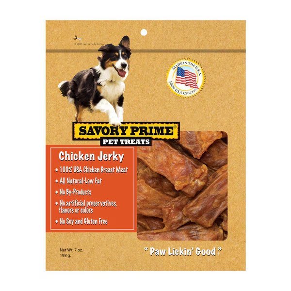 Chicken Jerky 7Oz, Savory Prime, Mfr#: 371