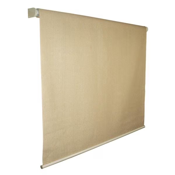 Beige Roll-Up Exterior Window Shade 72 in. W X 72 in. L, Coolaroo, Mfr#: 436612