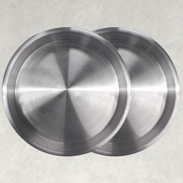 Aluminum Serving Tray 14 in L X 14 in W 4 pk, Bayou Classic, Mfr#: 500-588