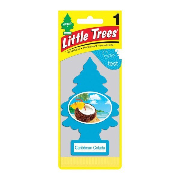 Air Fresh Caribn Colada, Little Trees, Mfr#: U1P-10324
