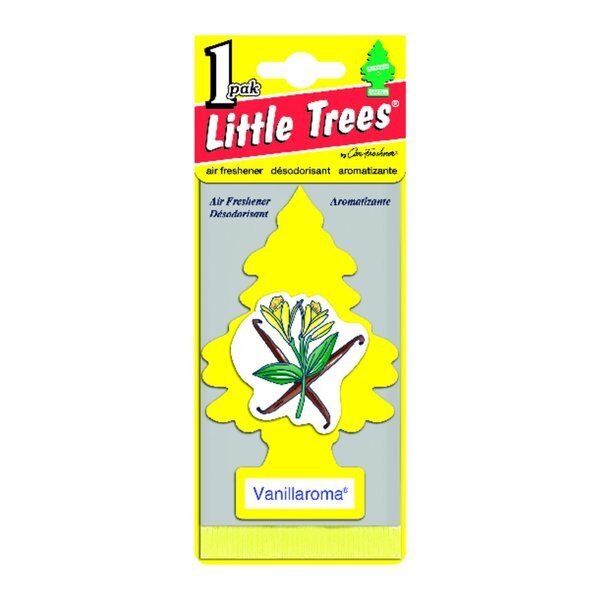 Yellow Car Air Freshener, Little Trees, Mfr#: U1P-10105