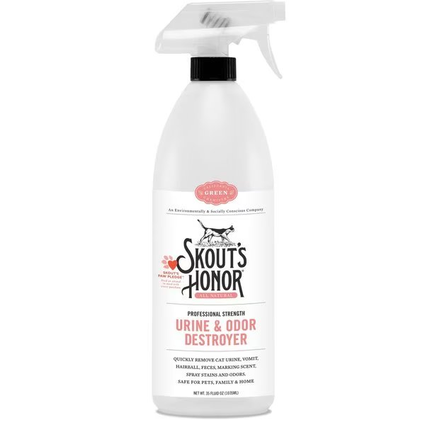 Cat Urine and Odor Remover 35 oz, Skouts Honor, Mfr#: SH16UO35