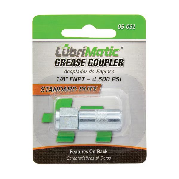 COUPLER GRSGUN 1/8""FNPT, Lubrimatic, Mfr#: 05031
