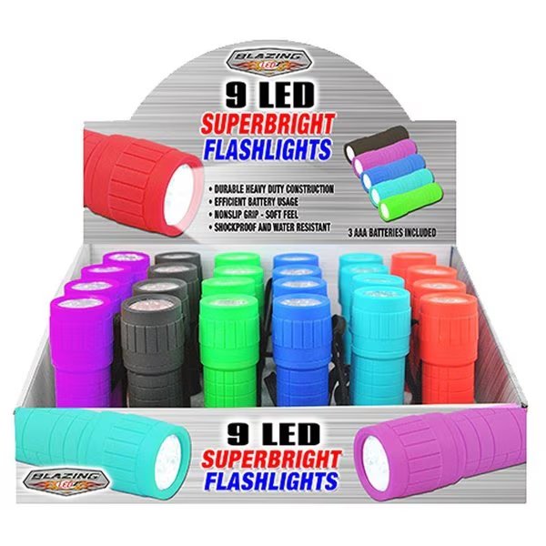 Blazing LEDz Assorted LED Flashlight AAA Battery, Shawshank Ledz, Mfr#: 702353