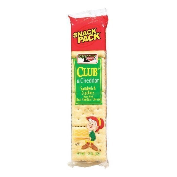 Club and Cheddar Crackers 1.8 oz Pouch, Keebler, Mfr#: 21161