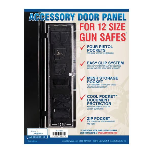 GUN SAFE ACCESRY DR PANL, Liberty Safe, Mfr#: 10583A