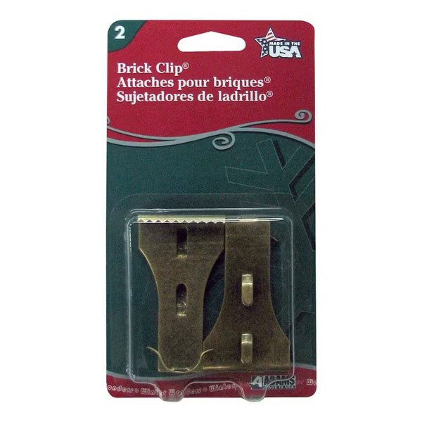 BRICK CLIP 2PK, Adams, Mfr#: 1450-99-1040