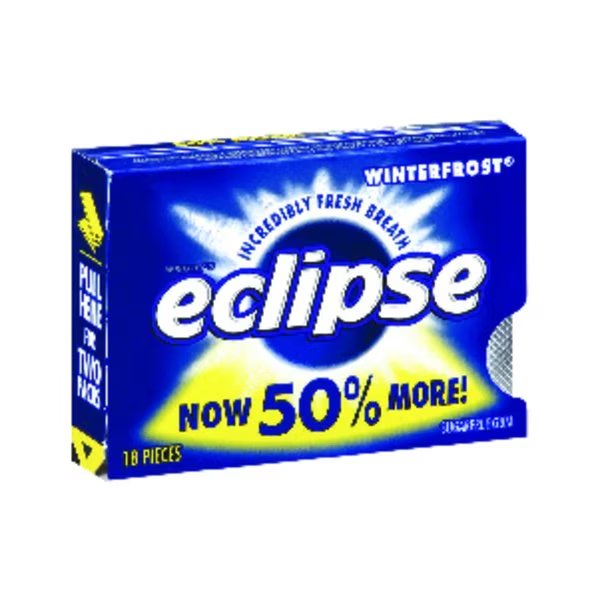 Winterfrost Sugar Free Chewing Gum 18 pk, 18PK, Eclipse, Mfr#: 551386