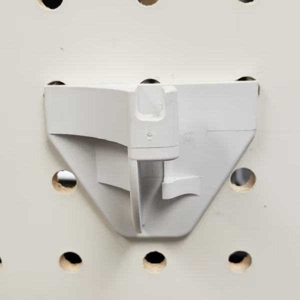 BACKPLT W/3PRNG WHT100PK, Quick Back, Mfr#: QBP5A B/P-100