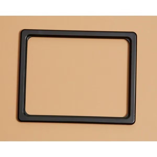 7 in. H X 5-1/2 in. W Black Frame Sign Holder Plastic, Kinter, Mfr#: 150179B-ACE