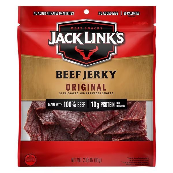 Jack Link's Original Beef Jerky 2.85 oz Bagged, Jack Links, Mfr#: 10000007611