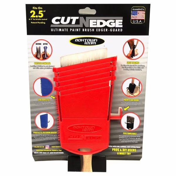 Cut-N-Edge 2 in. W X 2.5 in. L Red Plastic Applicator, Boxtown Team, Mfr#: CNE-A001
