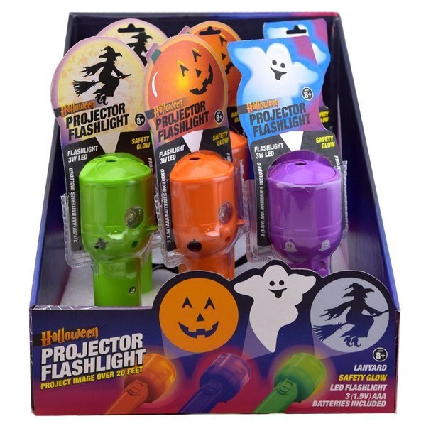 Magic Seasons Projector Flashlight Halloween Decor, Shawshank Ledz, Mfr#: 702061
