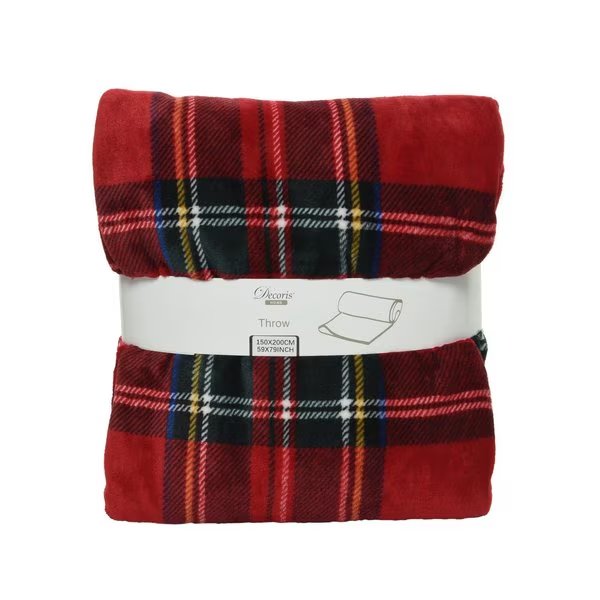 Multicolored Checked Indoor Christmas Decor, Decoris, Mfr#: 613508