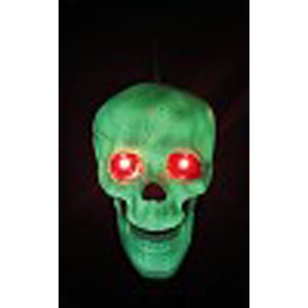 Crazy Bones Prelit Skull Halloween Decor, Seasons, Mfr#: W82463